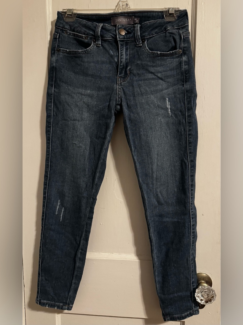 Just USA Deep Indigo Skinny Jeans